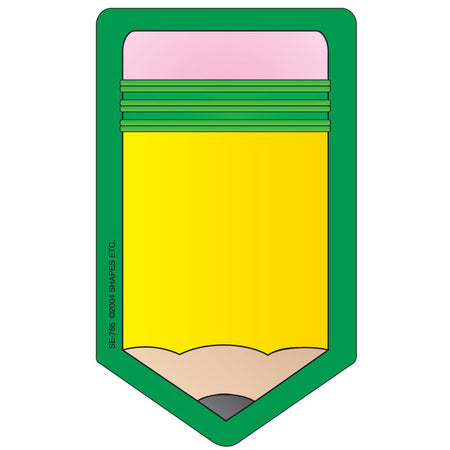 Creative Shapes Notepad, Pencil, Mini