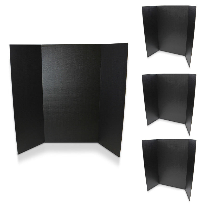 1-Ply Project Board, 36" x 48", Black, Pack of 4