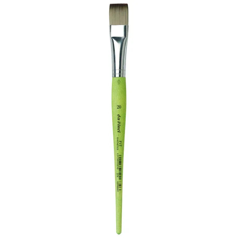 FIT Synthetics Student Brush, Synthetic, Acrylic & Tempera, Flat, Series 374, Size 20