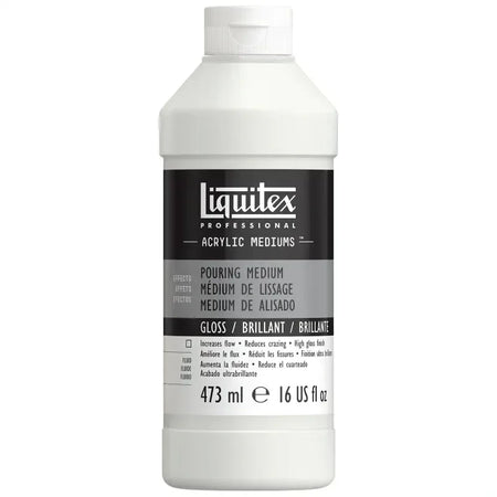 Professional Acrylic Pouring Medium, Gloss, 16 oz (473 mL)
