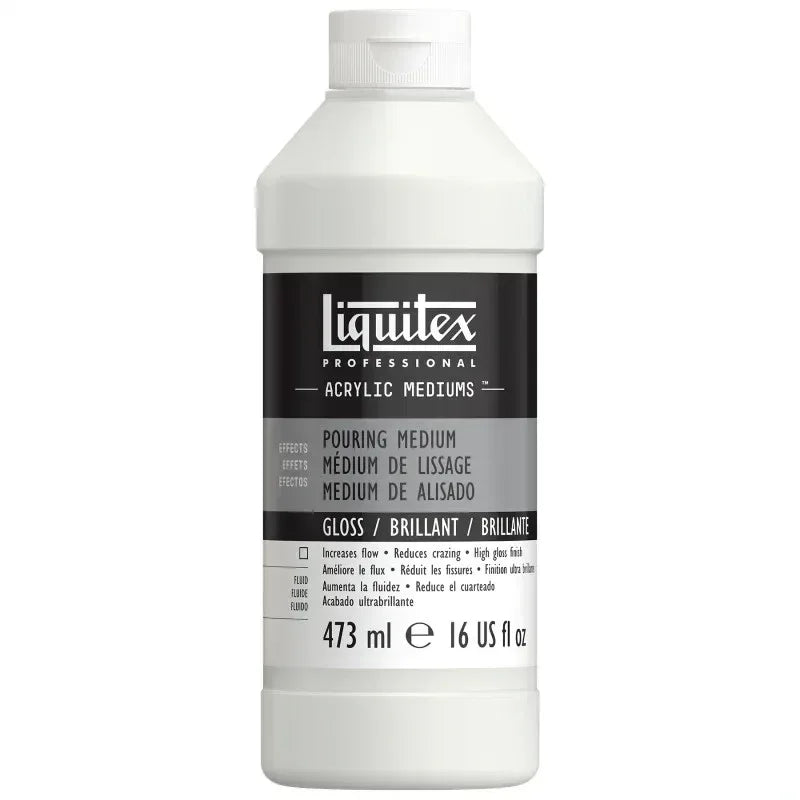 Professional Acrylic Pouring Medium, Gloss, 16 oz (473 mL)