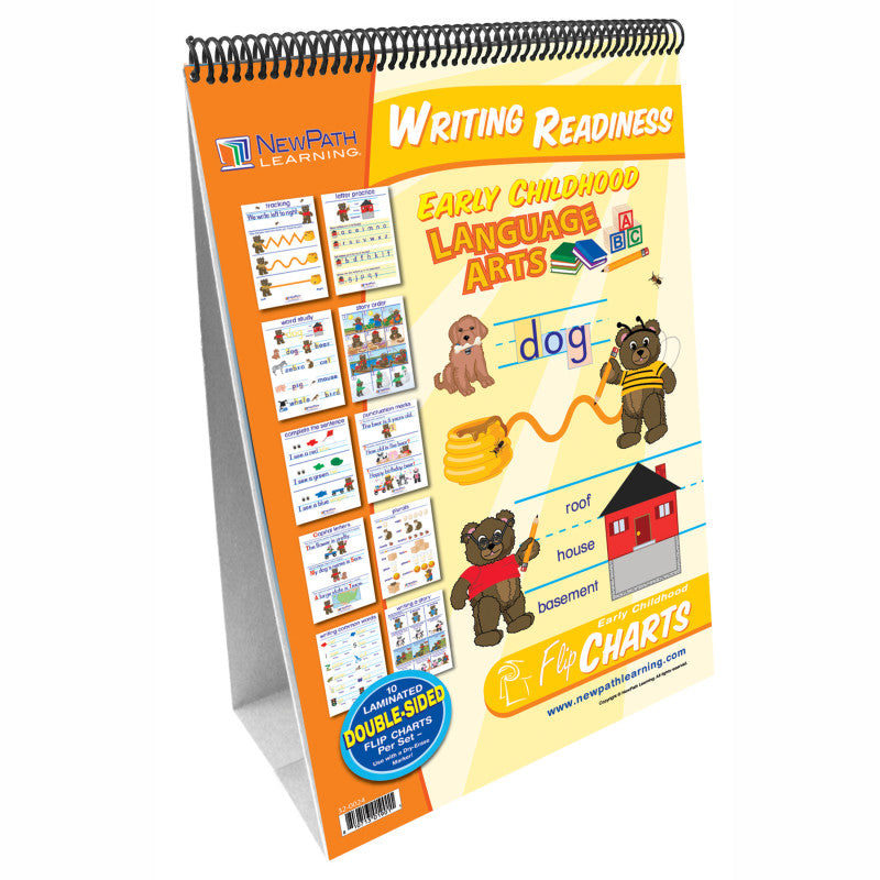 Early Childhood ELA Readiness Flip Chart, Writing Readiness