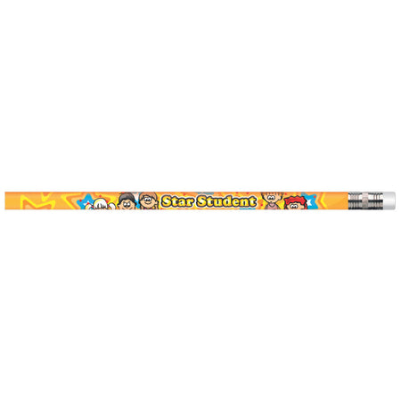 Star Student Pencils, Pack of 12