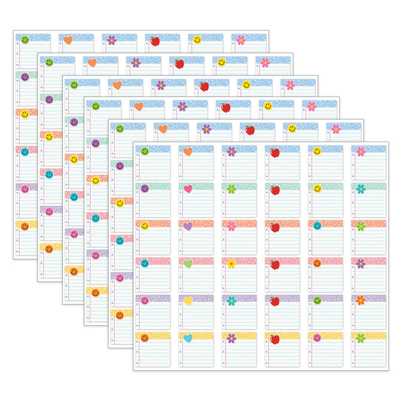 Cool for School Mini Accents, 36 Per Pack, 6 Packs