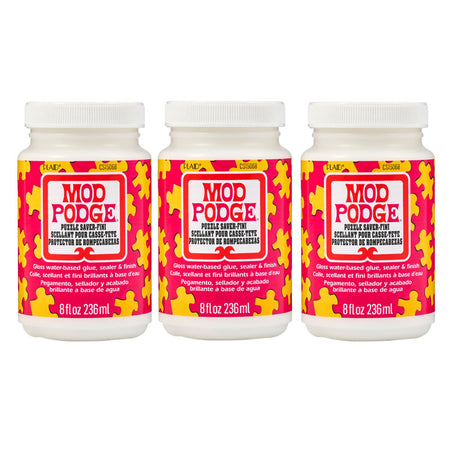 Puzzle Saver, Gloss, 8oz., Pack of 3