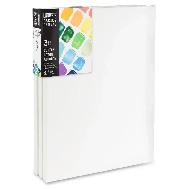 BASICS Cotton Canvas, 18x24 in, Set of 3