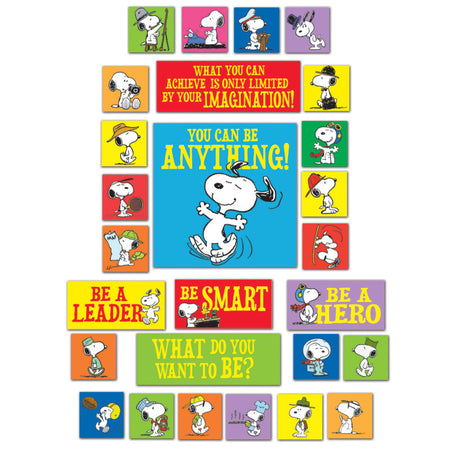 Peanuts&reg; You Can Be Anything Bulletin Board Set