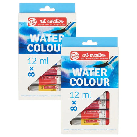 Watercolor Set, 12mL, 8 Per Set, 2 Sets