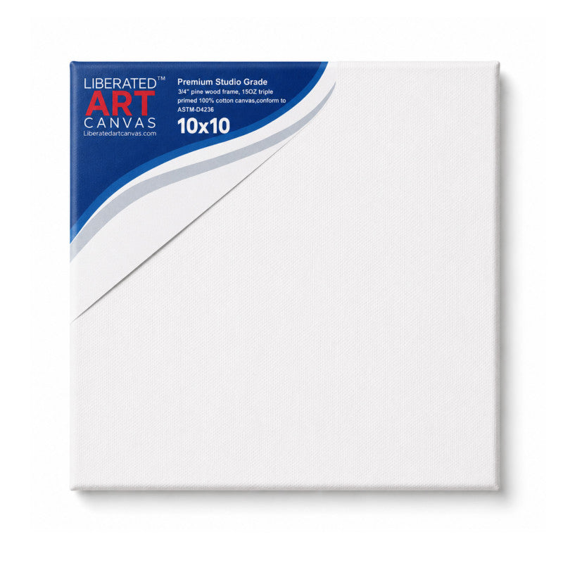 Stretched Canvas, 10 x 10 in