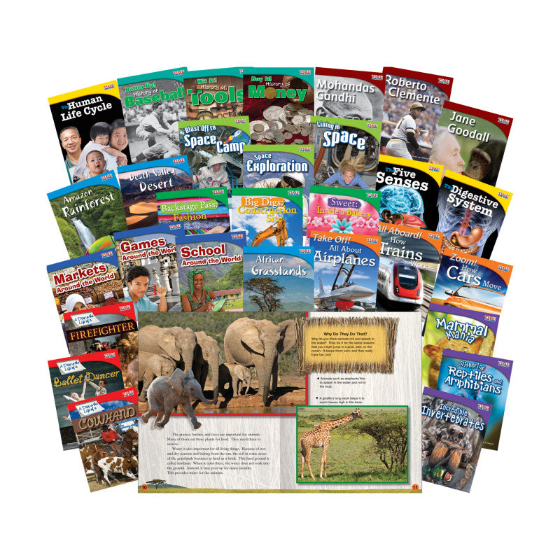 TIME FOR KIDS&reg; Informational Text Grade 3 Readers, 30-Book Set