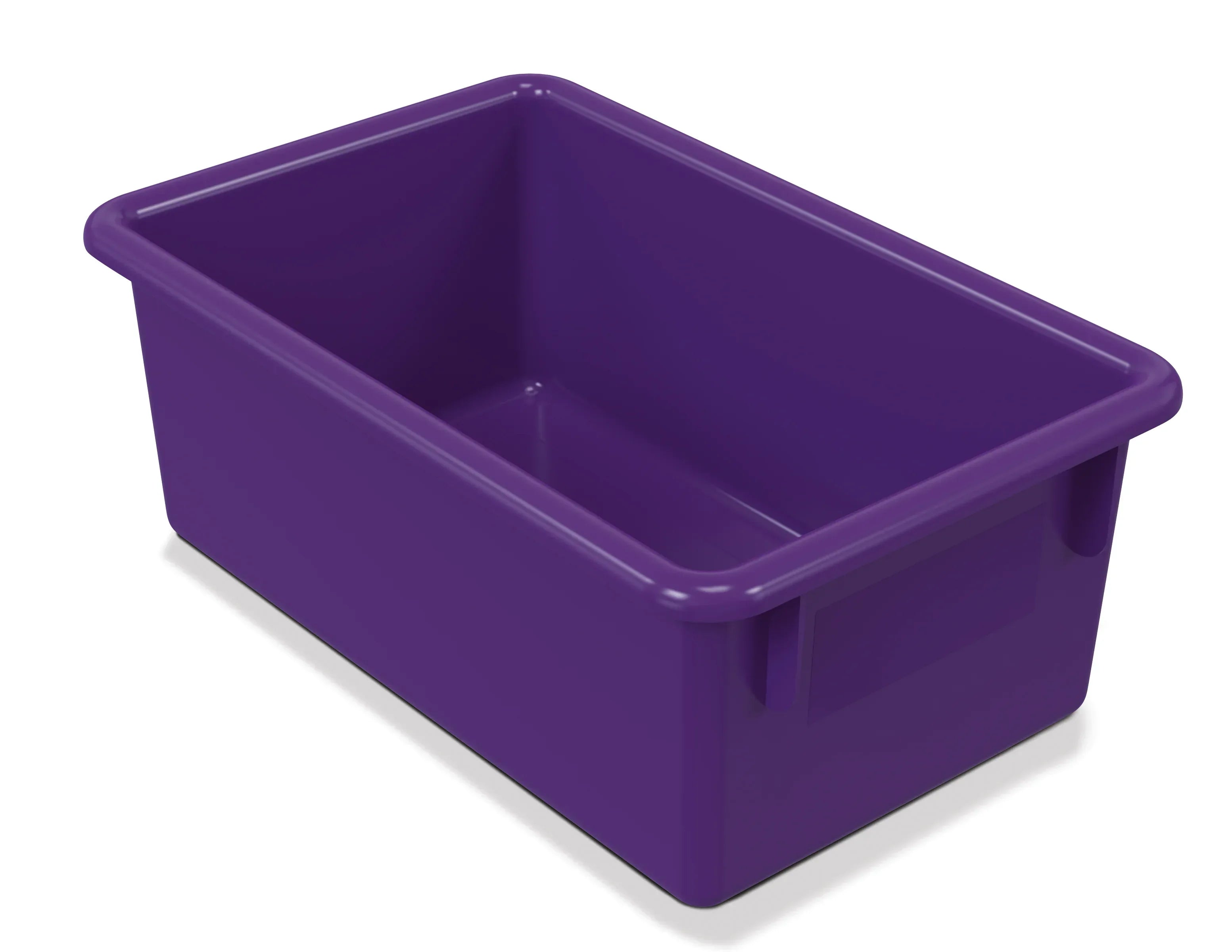 Rainbow Accents® 10 Section Wall Mount Coat Locker - with Trays - Purple
