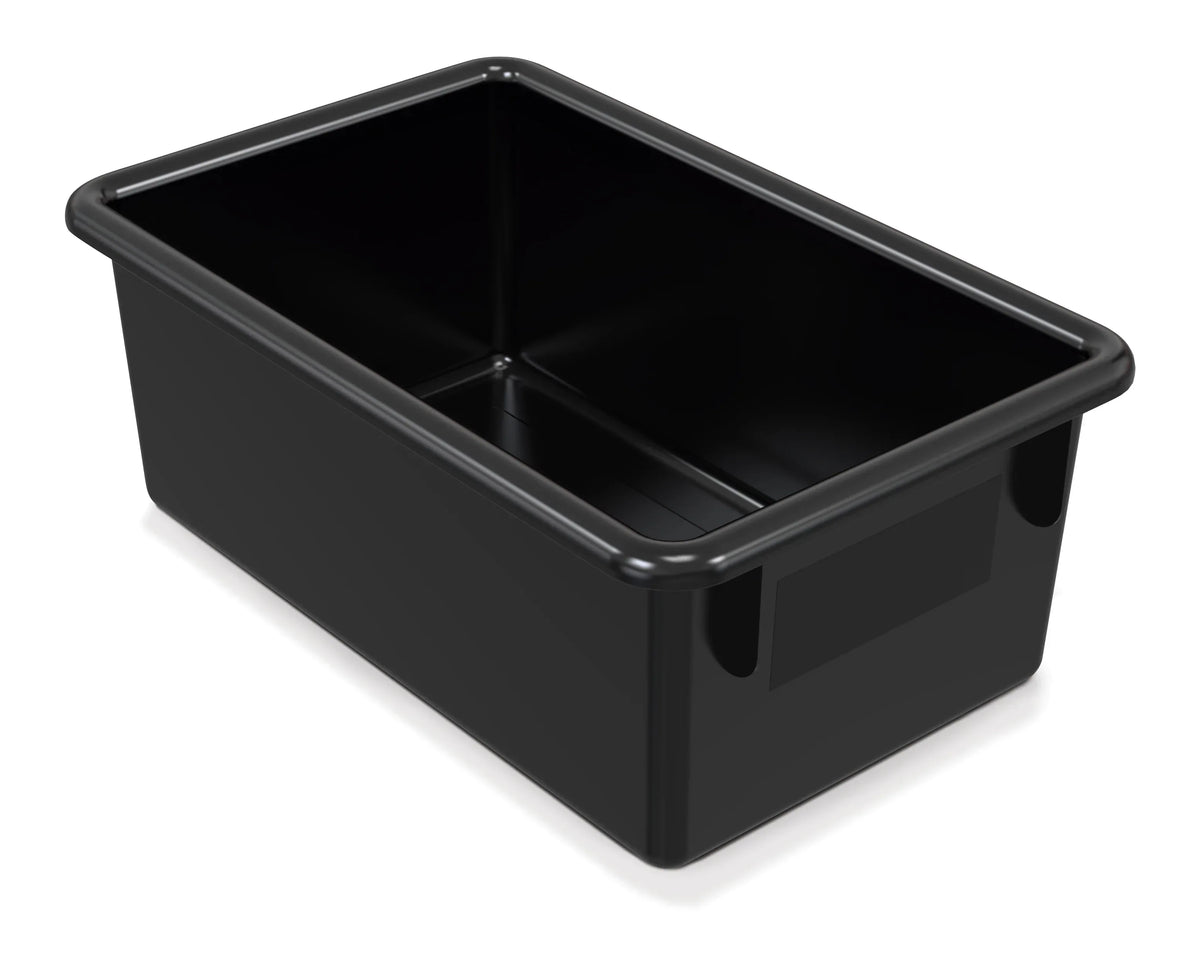 Rainbow Accents® 30 Cubbie-Tray Mobile Storage - with Trays - Black