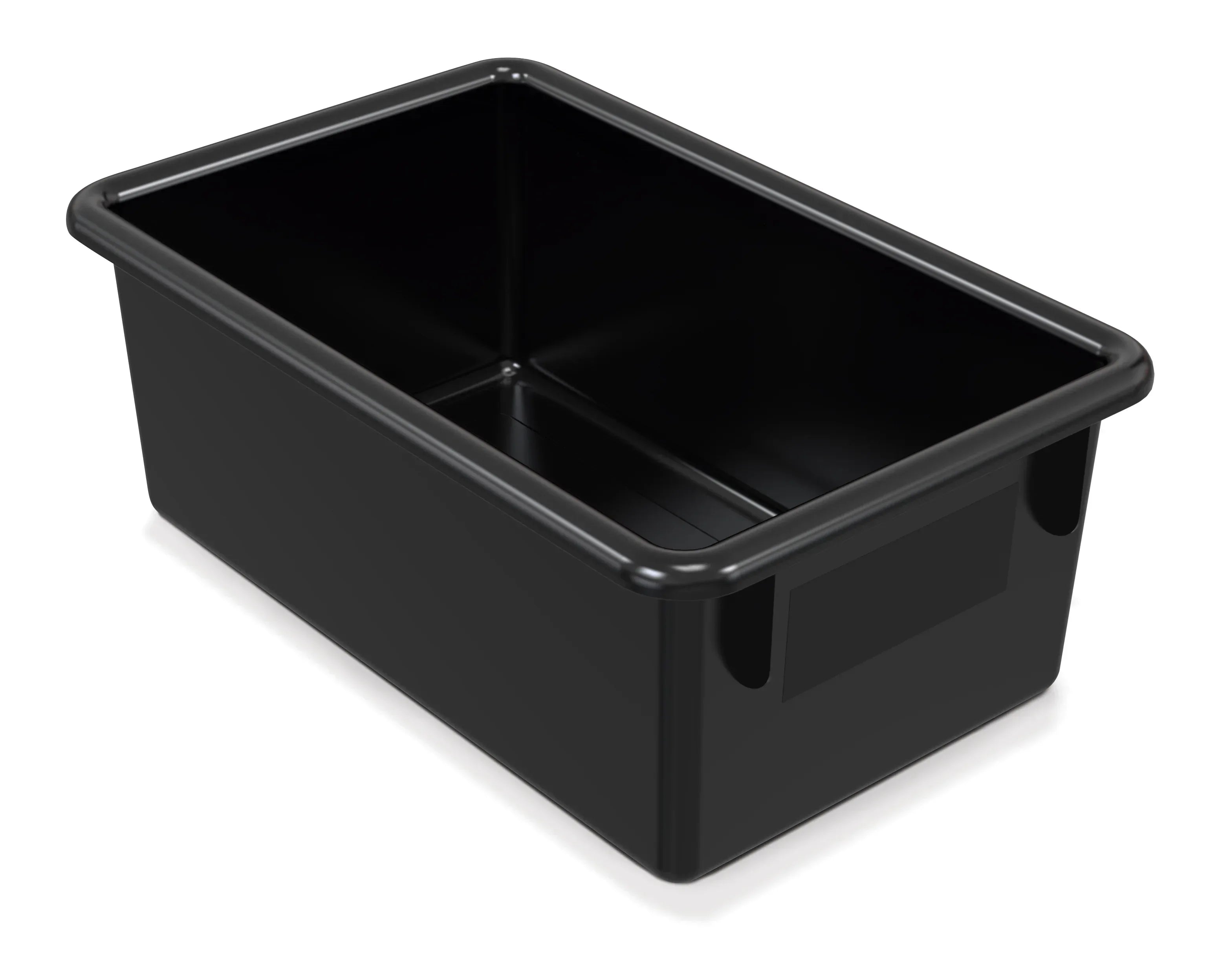 Rainbow Accents® 30 Cubbie-Tray Mobile Storage - with Trays - Black