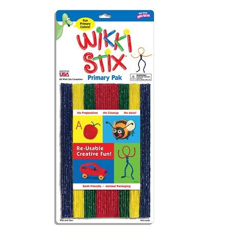 Wikki Stix® Primary Colors, 8", 48 Per Pack