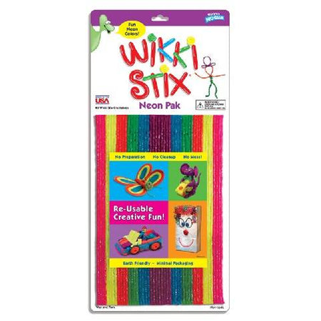 Wikki Stix® Neon Colors, 8", 48 Per Pack