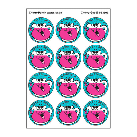 Cherry-Good!/Cherry Punch Scented Stickers, Pack of 24