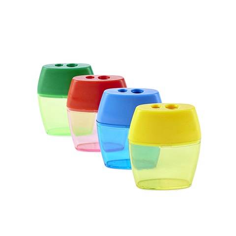 Pencil Sharpener 2 Hole with Receptacle - CHL80772