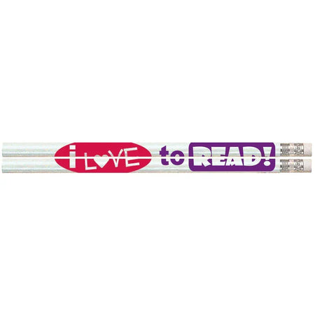 I Love to Read! Motivational Pencil, Pack of 144