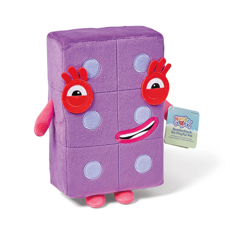 Numberblocks&trade; Six Playful Pal Plush Figure