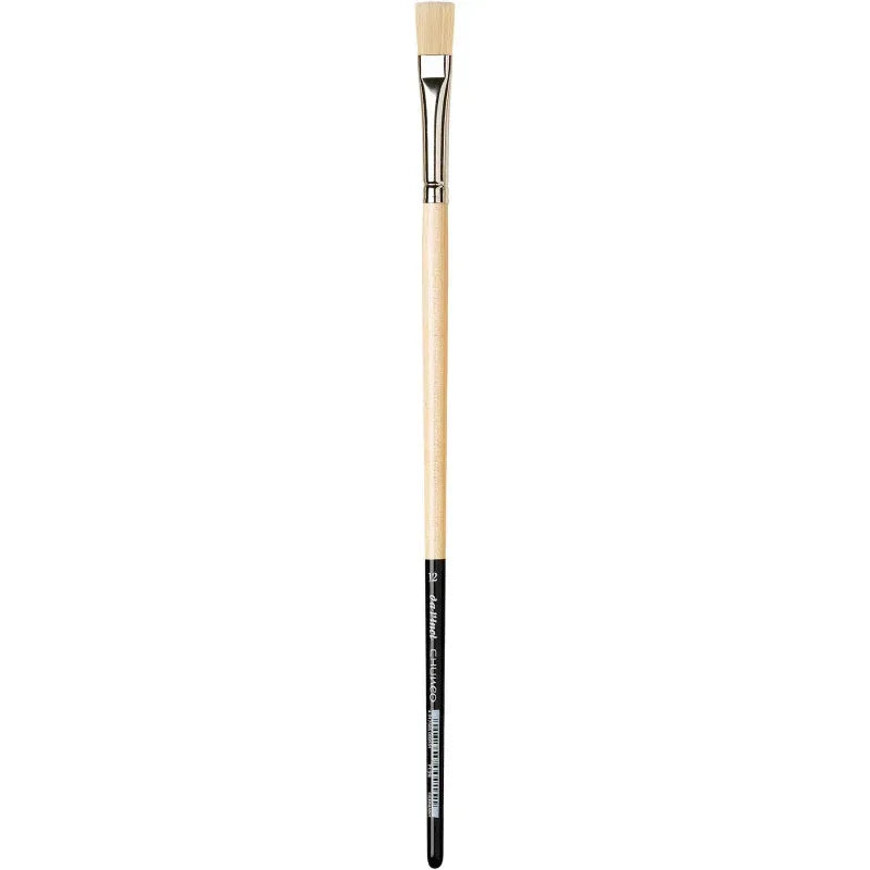 CHUNEO Synthetic Hog Bristle, Oil, Flat, Series 7129, Size 12