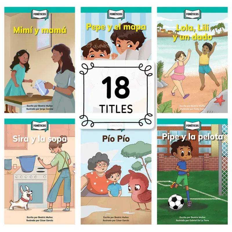 Fonéticos Decodable Readers Set 1