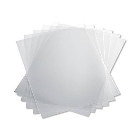 7 Mil 8-1/2 x 11 Inches PVC Binding Covers - Pack of 100, Clear