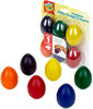 Crayola® Classpack Washable Palm-Grasp Crayons in Egg Shape, for Toddlers,12 Count (BIN811151)
