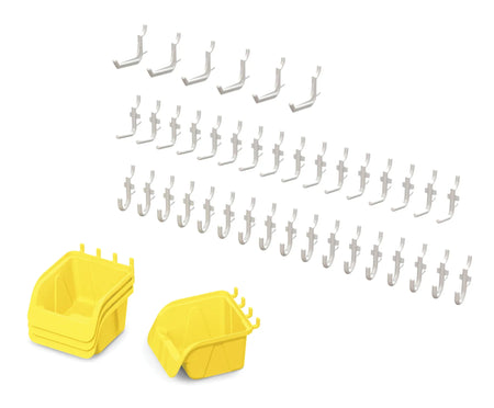 Jonti-Craft® Pegboard Hooks & Bins - 43 Piece Set