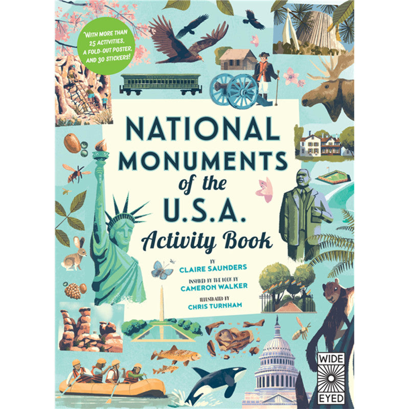 National Monuments of the USA Activity Book