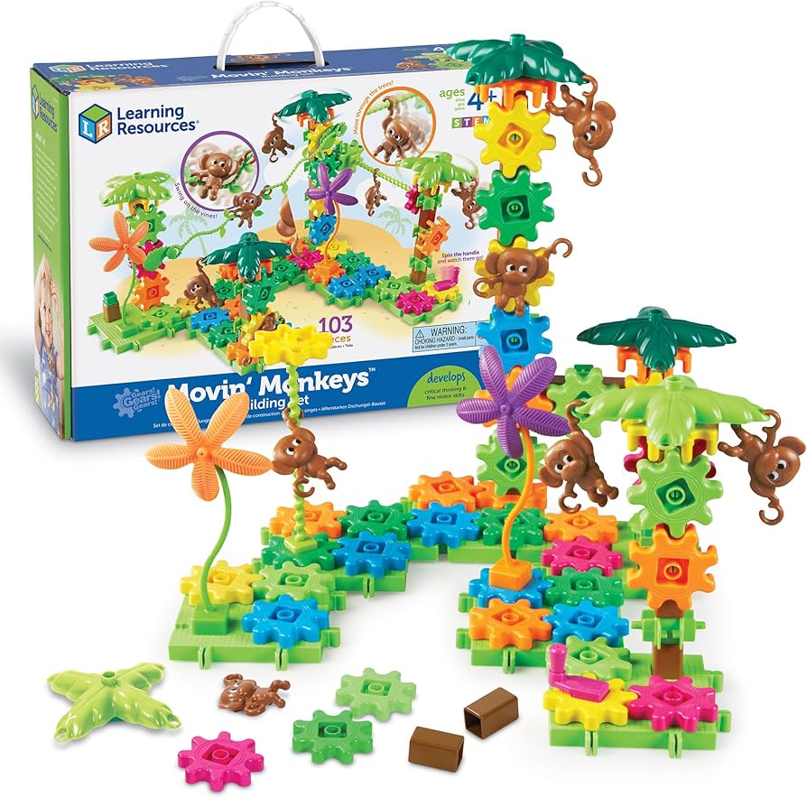 Gears! Gears! Gears!® Movin' Monkeys™ Building Set,  LER9119