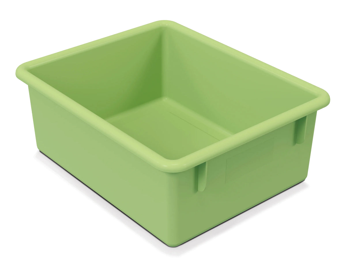 Rainbow Accents® 30 Tub Mobile Storage - with Tubs - Key Lime Green