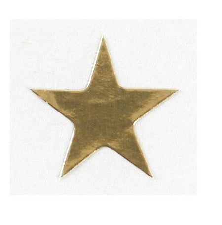 Eureka 3/4" Gold (175) Presto-Stick Foil Star Stickers (82424)
