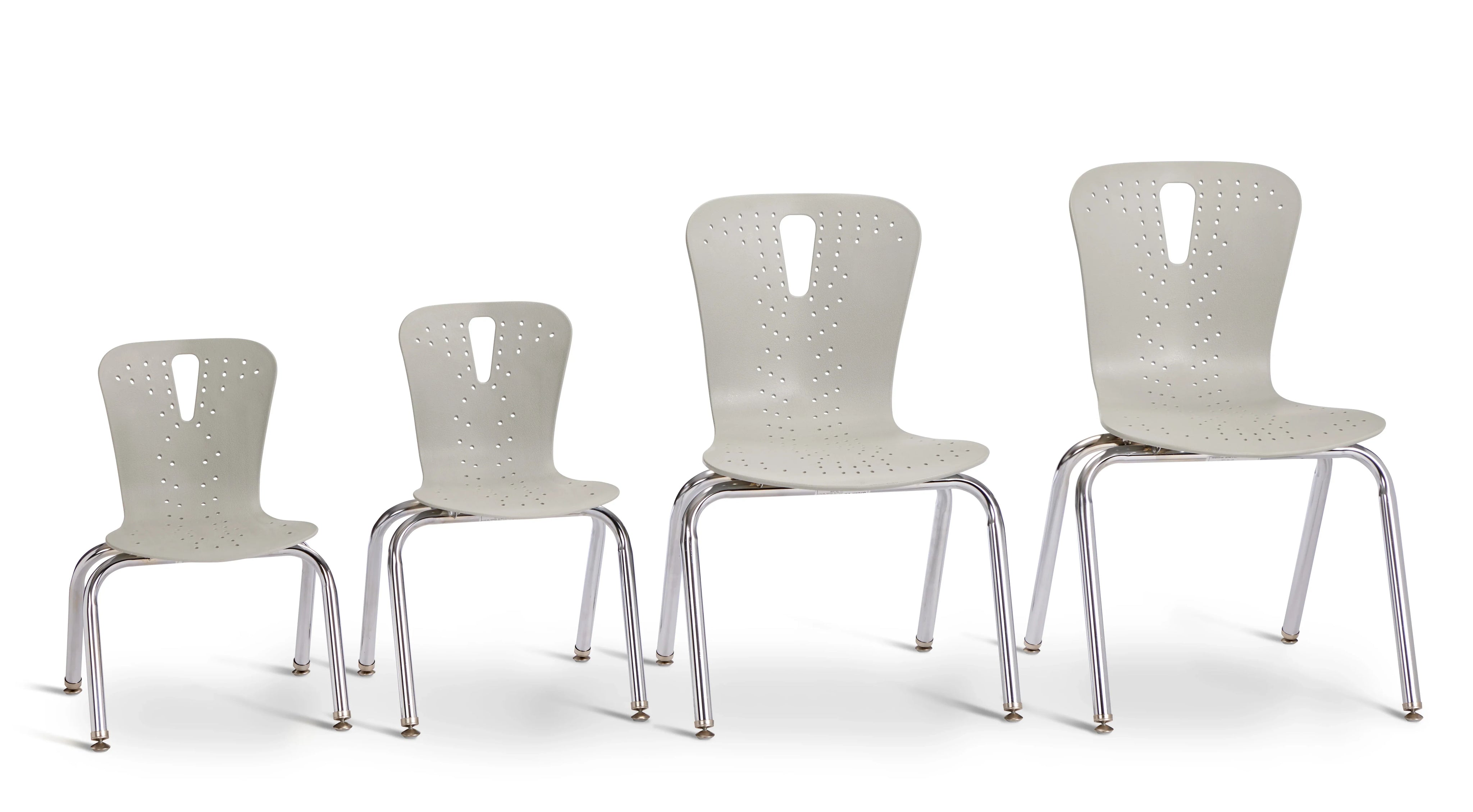 Berries® Flow Chair - 18" Seat Height - Gray