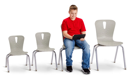 Berries® Flow Chair - 14" Seat Height - Gray