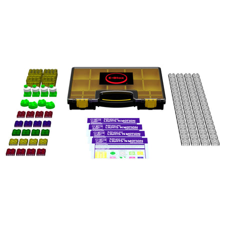 Circuit Blox&trade; Lights 'N Motion Geared Motor Multi-Student Class Set