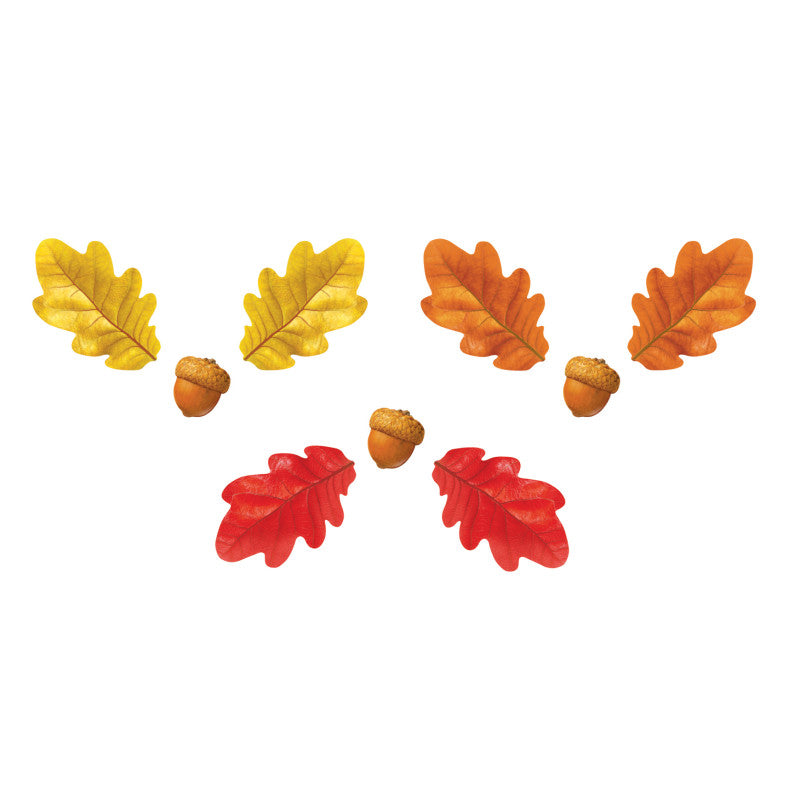 Fall Oak Leaves & Acorns Classic Accents&reg; Var. Pack, 108 ct