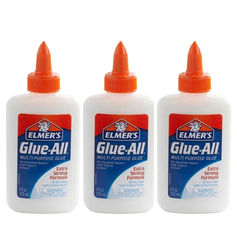 Glue-All Multi-Purpose Liquid Glue, Extra Strong, 4oz., Pack of 3