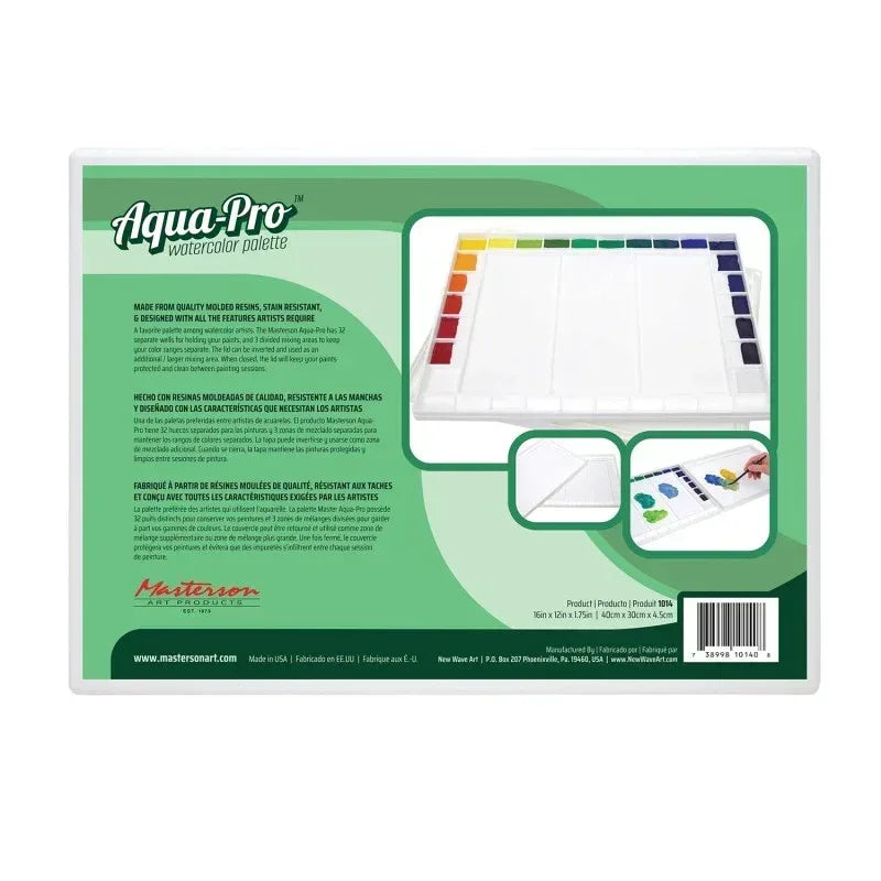 Aqua Pro Watercolor Palette