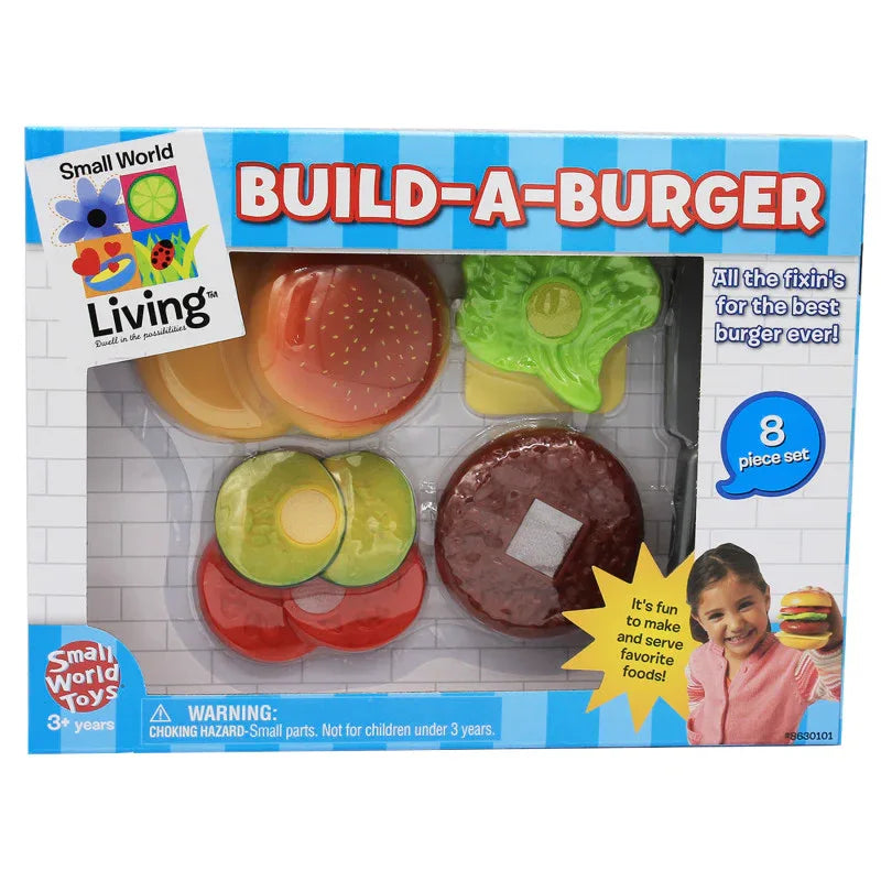 Build-A-Burger 8-Piece Playset