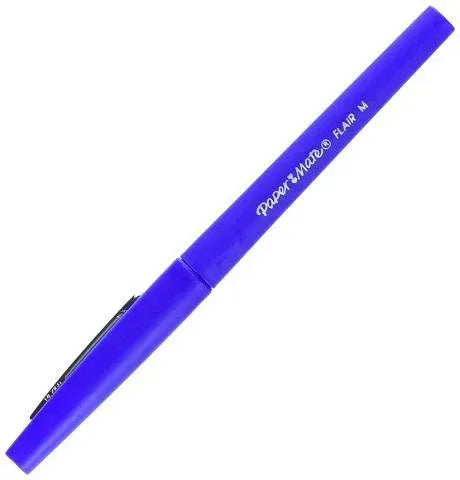 Paper Mate Flair Felt Tip Pens, Medium Point, Blue