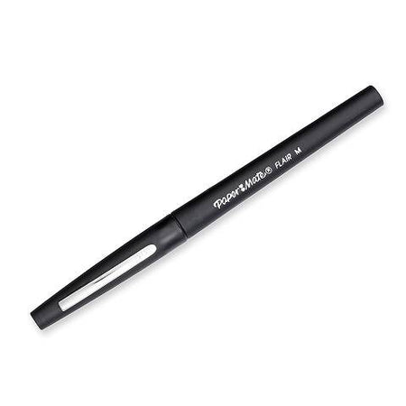 Paper Mate Flair Felt Tip Pens, Medium Point, Black
