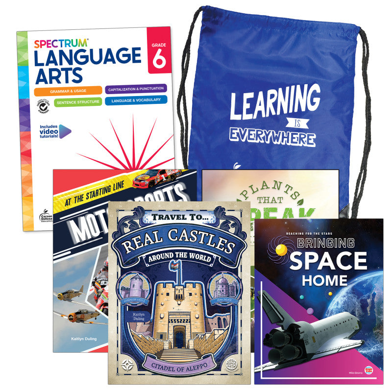 Language and Literacy Backpack, Grade 6