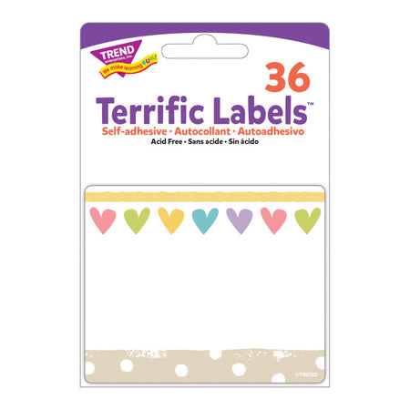 Take Heart Terrific Labels&trade;, 36 Count