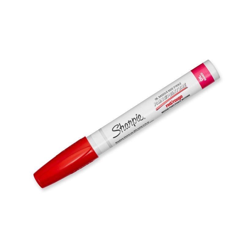 SharpieÂ® Oil-Based Paint Marker, Medium Point, Red, 1 Count