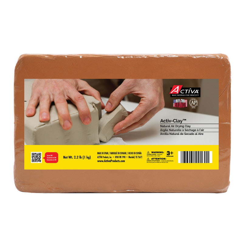 Activ-Clayâ¢ Air-Dry Clay, Terracotta, 2.2 lb