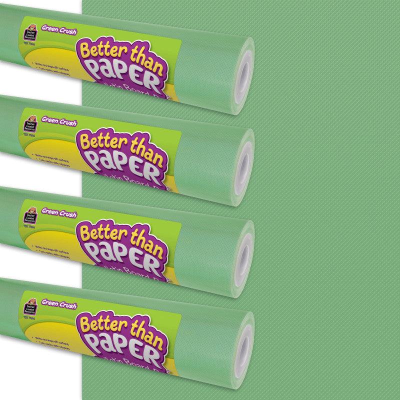 Green Crush Better Than PaperÂ® Bulletin Board Roll, 4 ft x 12 ft, 4-Pack