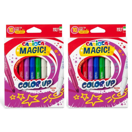 Magic Color Up Felt Tip Pens, 10 Per Pack, 2 Packs