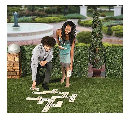 Wooden Giant Backyard Unfinished Wood Dominoes