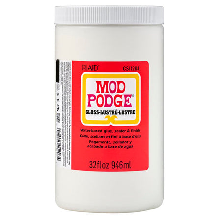 Mod Podge Decoupage Glue 32-Ounce, CS11203 Gloss Finish