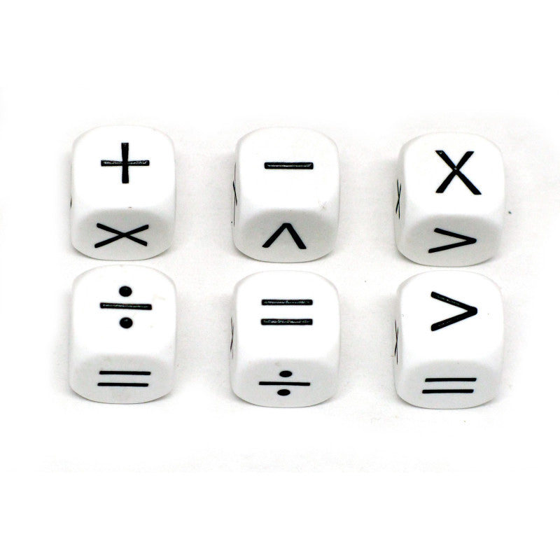 Operators Dice, Set of 6